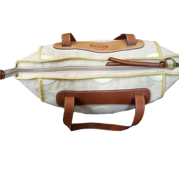 Fossil Polka Dot Canvas Tote - Picture 13 of 16